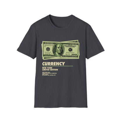 Limited Edition Currency Tee | Unisex Softstyle T-Shirt, Casual Wear, Streetwear, Gift for Him/Her, Unique Graphic Tee
