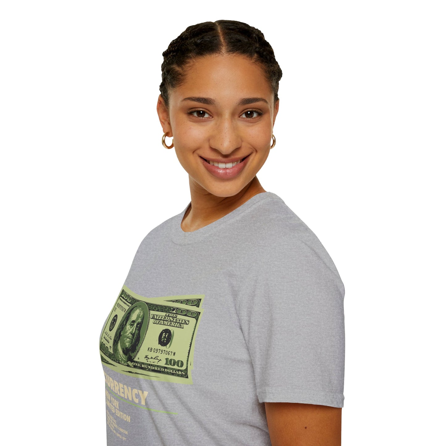Limited Edition Currency Tee | Unisex Softstyle T-Shirt, Casual Wear, Streetwear, Gift for Him/Her, Unique Graphic Tee
