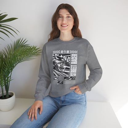 Vintage Racing Graphic Sweatshirt, Cool Car Sweatshirt, Automotive Gift, Unisex Crewneck, Casual Wear, Perfect for Car Lovers