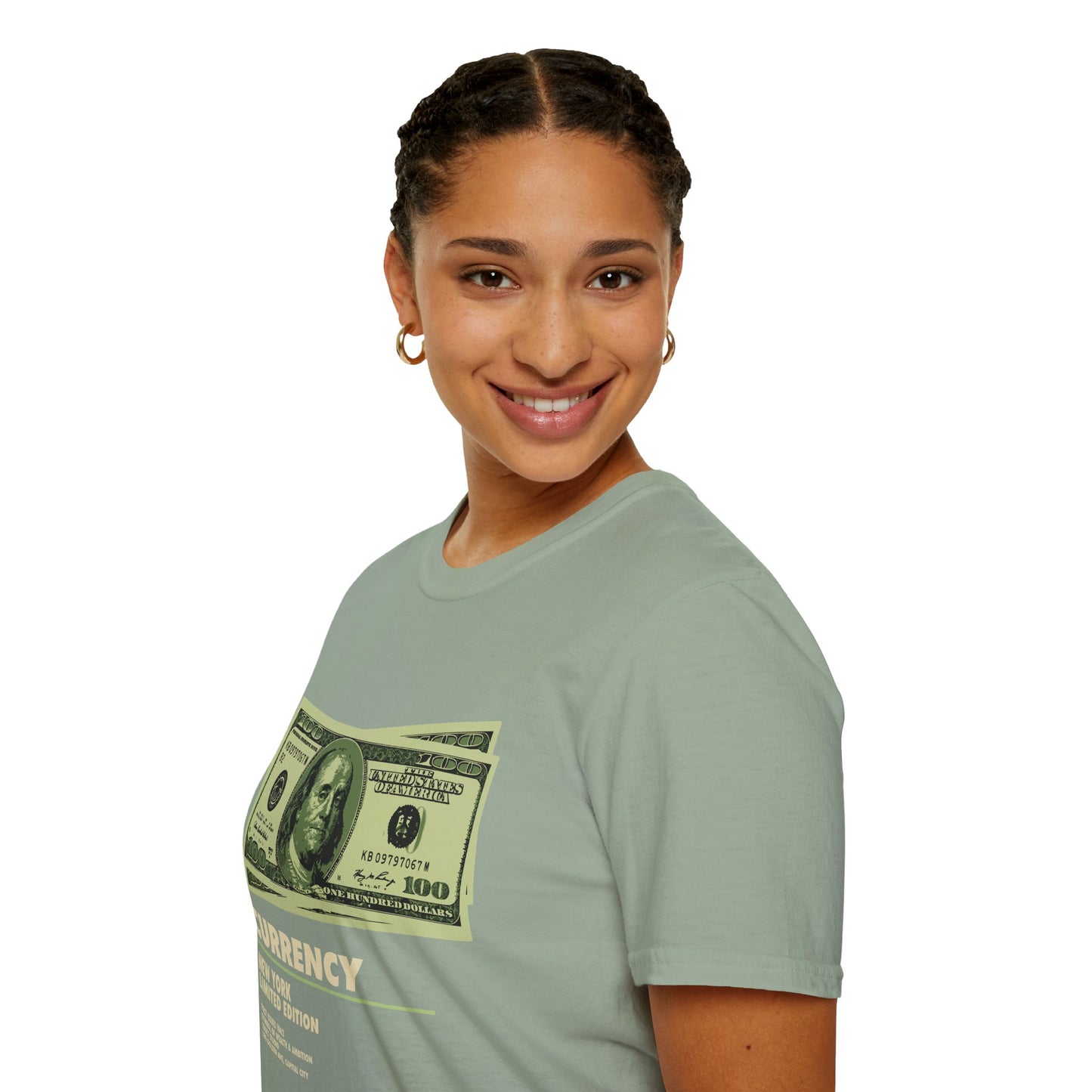 Limited Edition Currency Tee | Unisex Softstyle T-Shirt, Casual Wear, Streetwear, Gift for Him/Her, Unique Graphic Tee