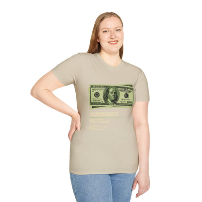 Limited Edition Currency Tee | Unisex Softstyle T-Shirt, Casual Wear, Streetwear, Gift for Him/Her, Unique Graphic Tee
