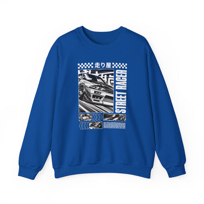 Vintage Racing Graphic Sweatshirt, Cool Car Sweatshirt, Automotive Gift, Unisex Crewneck, Casual Wear, Perfect for Car Lovers