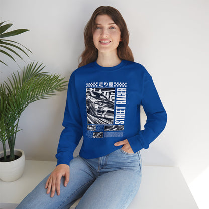 Vintage Racing Graphic Sweatshirt, Cool Car Sweatshirt, Automotive Gift, Unisex Crewneck, Casual Wear, Perfect for Car Lovers