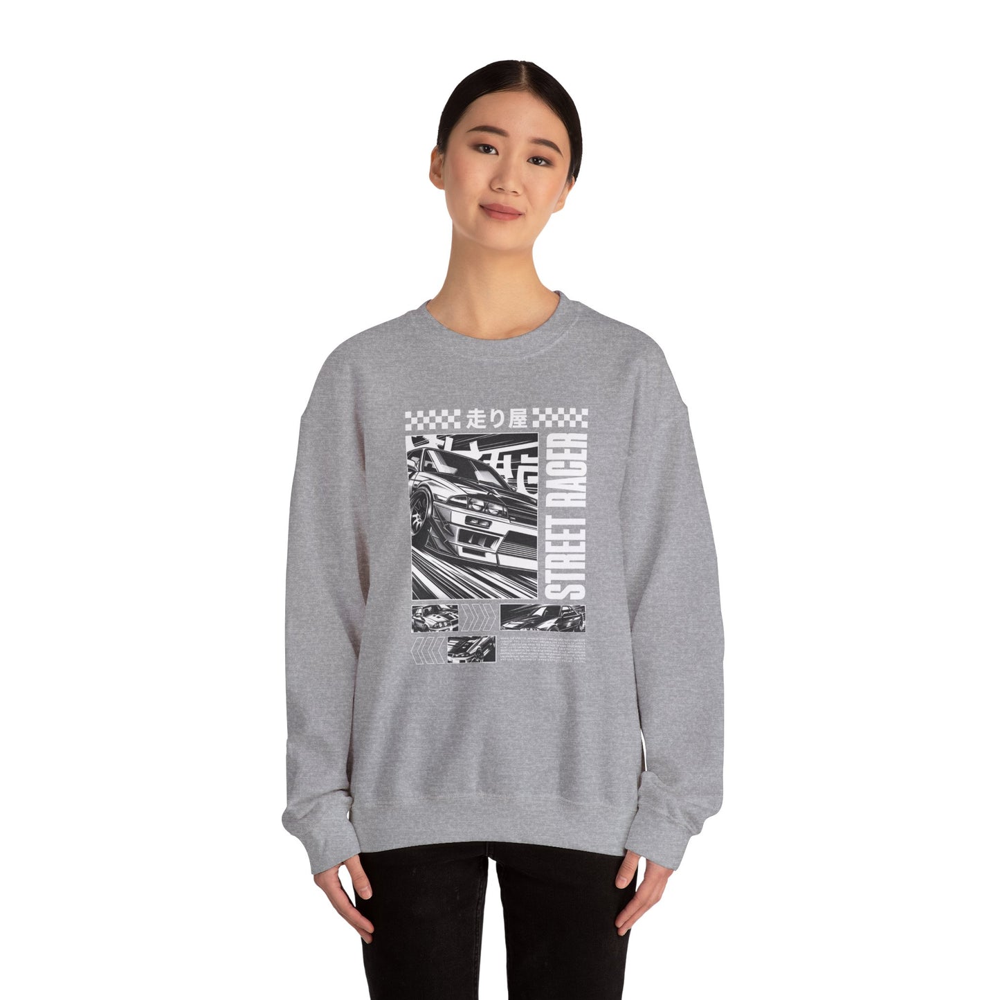 Vintage Racing Graphic Sweatshirt, Cool Car Sweatshirt, Automotive Gift, Unisex Crewneck, Casual Wear, Perfect for Car Lovers