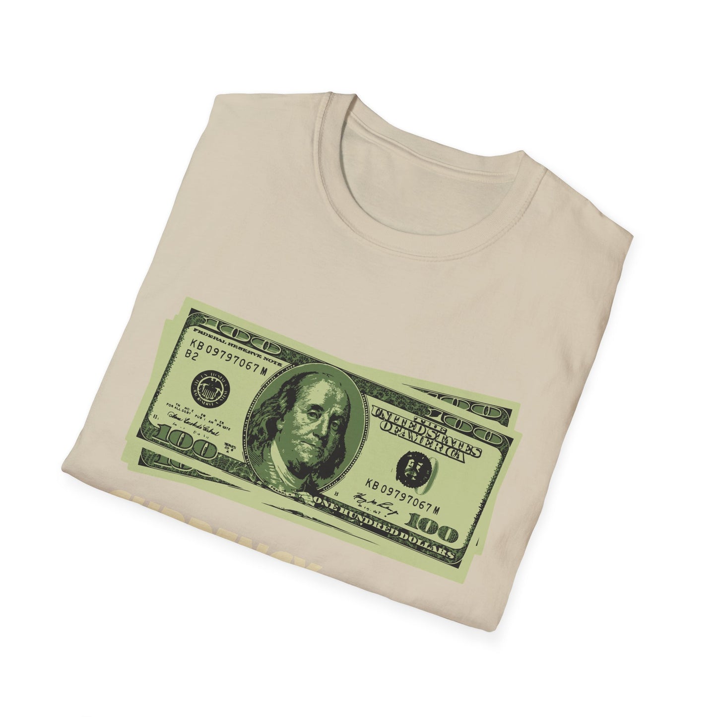 Limited Edition Currency Tee | Unisex Softstyle T-Shirt, Casual Wear, Streetwear, Gift for Him/Her, Unique Graphic Tee