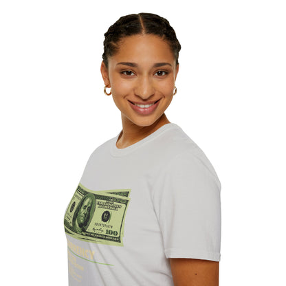 Limited Edition Currency Tee | Unisex Softstyle T-Shirt, Casual Wear, Streetwear, Gift for Him/Her, Unique Graphic Tee
