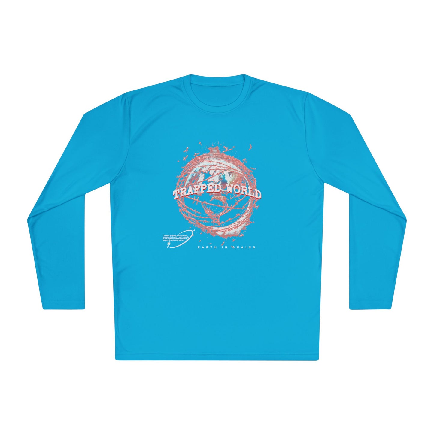 Trapped World Unisex Long Sleeve Tee, Eco-Friendly Casual Shirt, Perfect for Travel & Adventure, Gift for Nature Lovers, Spring & [...]
