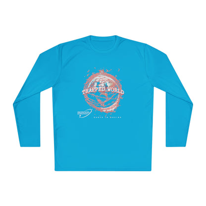 Trapped World Unisex Long Sleeve Tee, Eco-Friendly Casual Shirt, Perfect for Travel & Adventure, Gift for Nature Lovers, Spring & [...]