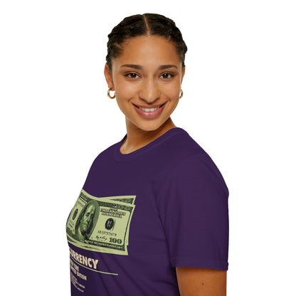 Limited Edition Currency Tee | Unisex Softstyle T-Shirt, Casual Wear, Streetwear, Gift for Him/Her, Unique Graphic Tee