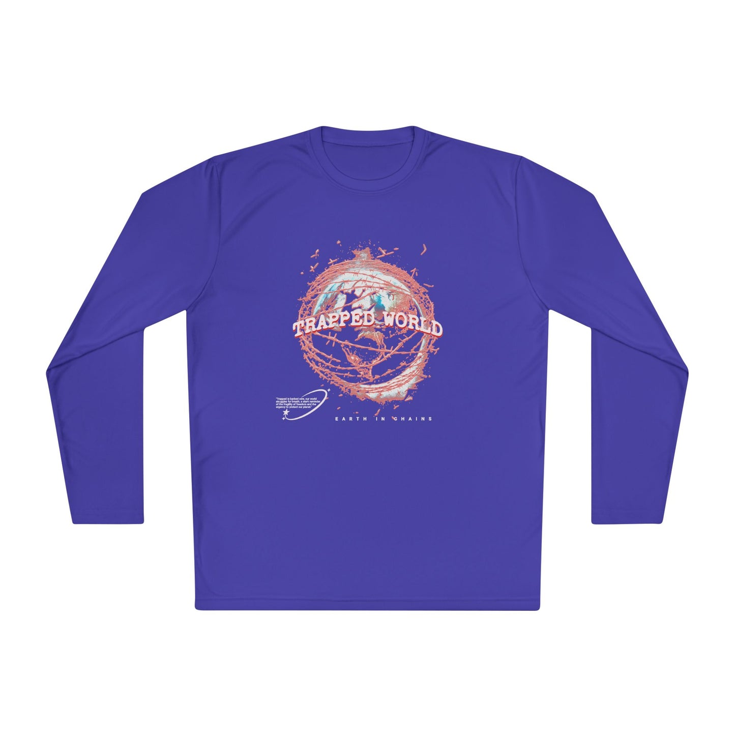 Trapped World Unisex Long Sleeve Tee, Eco-Friendly Casual Shirt, Perfect for Travel & Adventure, Gift for Nature Lovers, Spring & [...]