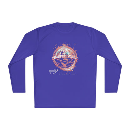 Trapped World Unisex Long Sleeve Tee, Eco-Friendly Casual Shirt, Perfect for Travel & Adventure, Gift for Nature Lovers, Spring & [...]