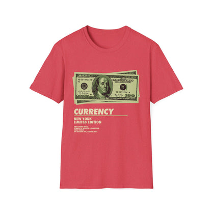 Limited Edition Currency Tee | Unisex Softstyle T-Shirt, Casual Wear, Streetwear, Gift for Him/Her, Unique Graphic Tee