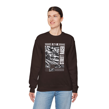 Vintage Racing Graphic Sweatshirt, Cool Car Sweatshirt, Automotive Gift, Unisex Crewneck, Casual Wear, Perfect for Car Lovers