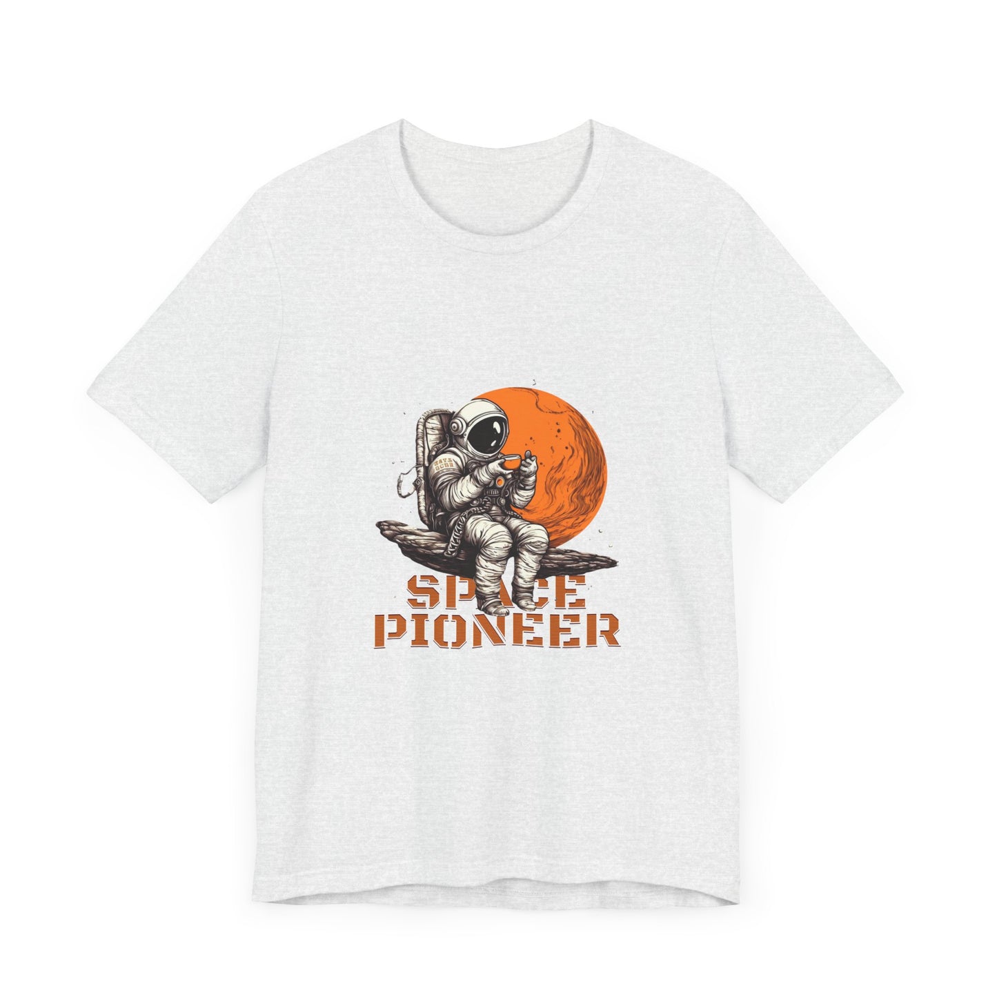 Space Pioneer Astronaut Tee, Cosmic Shirt, Gift for Astro Lovers, Unisex Graphic Tee, Sci-Fi T-Shirt, Casual Spacewear