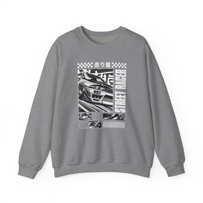 Vintage Racing Graphic Sweatshirt, Cool Car Sweatshirt, Automotive Gift, Unisex Crewneck, Casual Wear, Perfect for Car Lovers