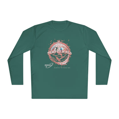 Trapped World Unisex Long Sleeve Tee, Eco-Friendly Casual Shirt, Perfect for Travel & Adventure, Gift for Nature Lovers, Spring & [...]