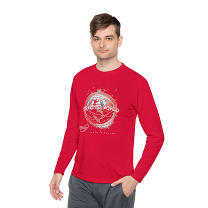 Trapped World Unisex Long Sleeve Tee, Eco-Friendly Casual Shirt, Perfect for Travel & Adventure, Gift for Nature Lovers, Spring & [...]