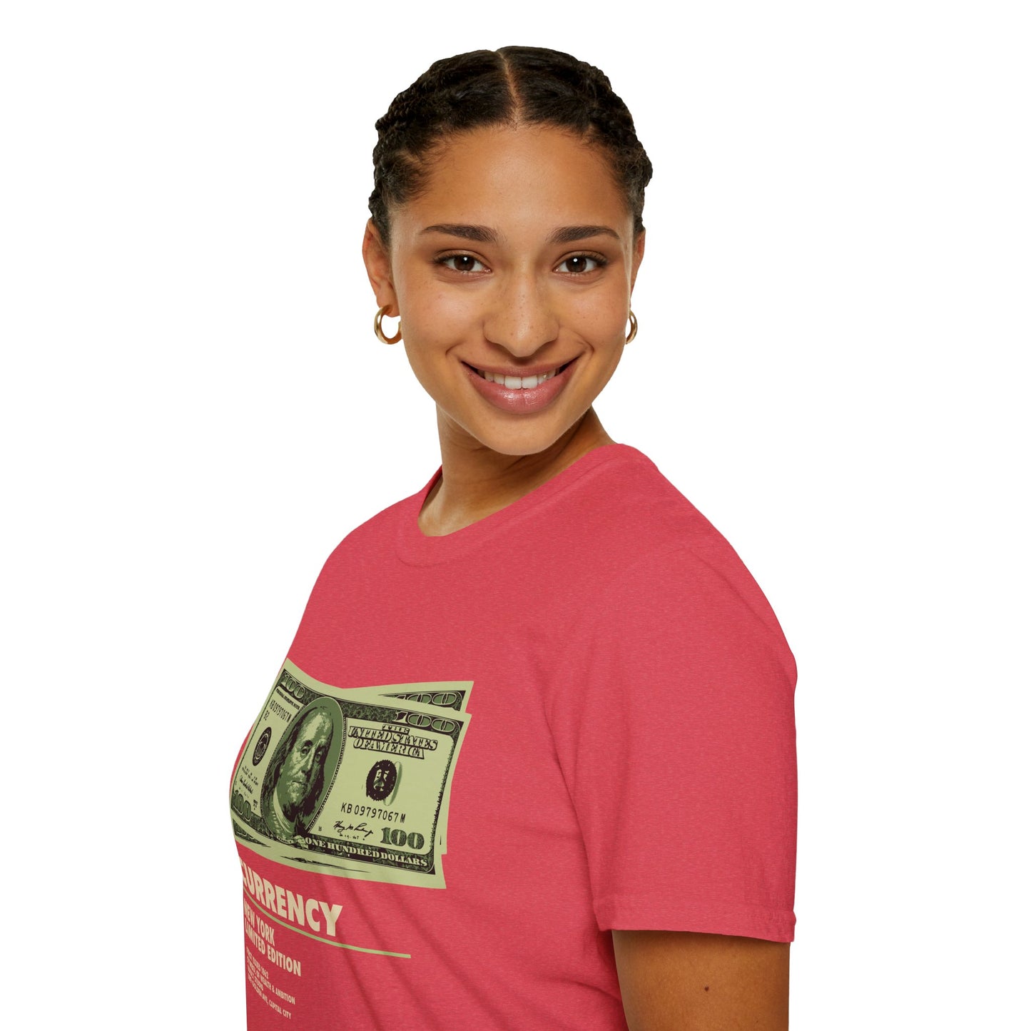 Limited Edition Currency Tee | Unisex Softstyle T-Shirt, Casual Wear, Streetwear, Gift for Him/Her, Unique Graphic Tee