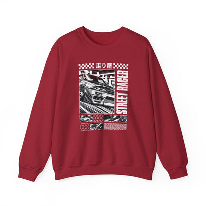 Vintage Racing Graphic Sweatshirt, Cool Car Sweatshirt, Automotive Gift, Unisex Crewneck, Casual Wear, Perfect for Car Lovers