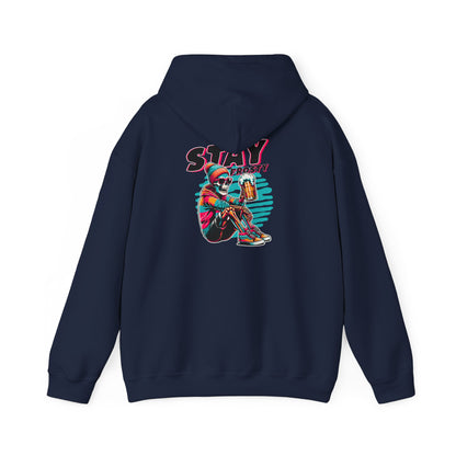Stay Frosty Hooded Sweatshirt - Cozy Unisex Hoodie for Winter, Gift for Friends, Holiday Style, Casual Wear, Everyday Comfort