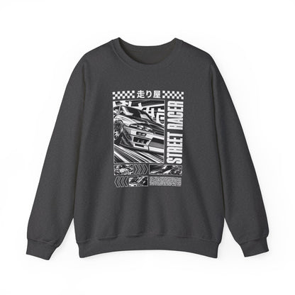 Vintage Racing Graphic Sweatshirt, Cool Car Sweatshirt, Automotive Gift, Unisex Crewneck, Casual Wear, Perfect for Car Lovers