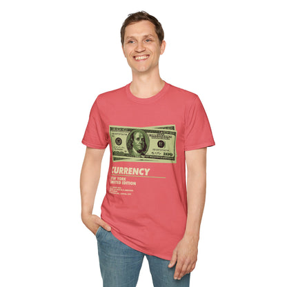 Limited Edition Currency Tee | Unisex Softstyle T-Shirt, Casual Wear, Streetwear, Gift for Him/Her, Unique Graphic Tee